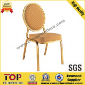 Hotel Round Back Aluminum Banquet Chair