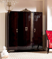 Hu-B5008b-1 Classical Wooden Bedroom Furniture Wardrobe