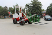 Hydraulic Fork CE Approved Mini Farm Machinery (HQ910C)