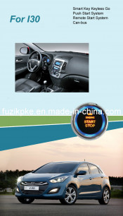 I30 Entry Keyless Go Smart Key Push Button Remote Start Can-Bus Alarm for Hyundai