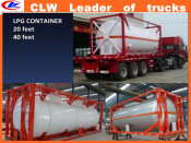 ISO LPG Container Tanker 40ft and 20ft Container Tank