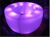 Illuminated Reception Platform Glowing Desk Hx05