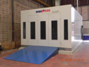 Industrial Powder Coating Truck Spray Booth