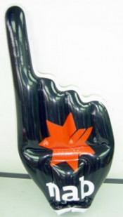 Inflatable One Finger Hand