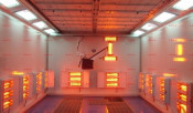 Infrared Heating Long Bus Drying Chamber, Spray Booth
