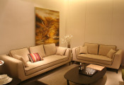 Italian Modern Fabric Sofa