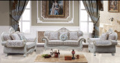Italian Modern Leather Fabric 1+2+3 Seats Leather Sofa