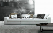 Italian Style Leather 3 Seats Sofa