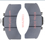 Iveo Bus and Truck Brake Pads Brake Pad Wva29011