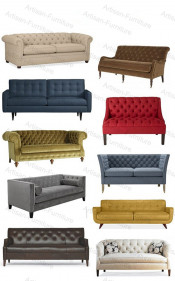 Janpan Ten Terrific Tufted Sofas (JP-sf-265)