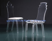 Kc005b Fashionable Acrylic Dining Chair