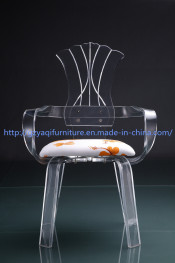 Kc011 Clear Crystal Weeding Chair