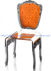 Kc014 Acrylic Upscale Silk Screen Wedding Chair