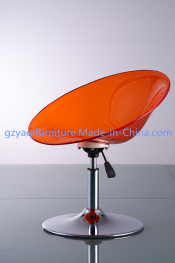 Kc077 Acrylic Leisure Bar Chair