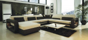 Korean Feather Leather Sofa (a. L. 158)