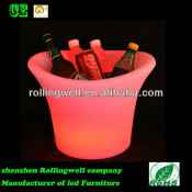 LED Color Changing Rechargeable Ice Bucket with Remote Control (RW-140)