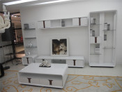 LED Hanging Cabinet with TV Stand Furniture