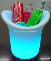 LED Ice Pail & Lighting Beer Bucket for Party/Bar/Hotel