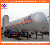 LPG Delivery Truck 60000 Liter in 3 Axles 25t Loading Capacity