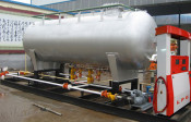 LPG Skid Station with Refilling Pump Nozzle From 5cbm to 50cbm