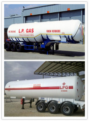 LPG Tank Semi-Trailer with Heavy Duty 3 Axles