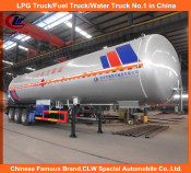 LPG Tanker Trailer for LPG Delivery in 3 Axles 60cbm with Jost Landing Gear