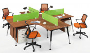 Laminated Board Fireproof Staff Partition Desk (HF-CE004)