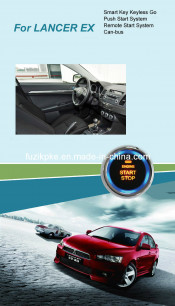 Lancer Ex Entry Keyless Go Smart Key Push Button Remote Start Can-Bus Alarm for Mitsubishi