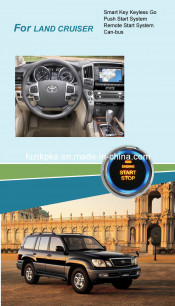 Land Cruiser Entry Keyless Go Smart Key Push Button Remote Start Can-Bus Alarm for Toyota