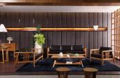 Lastest Bamboo Modern Sectional Sofa for Home Furniture