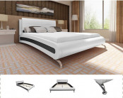 Latest Modern Leather Bed Vb-02