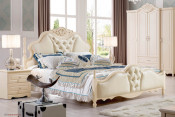 Latest Modern Soilid Wood Bedroom Furniture Designs (JB-8216)