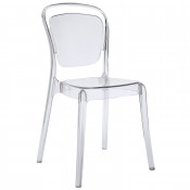 Latest Simple Design Clear Acrylic Chair for Dining Room