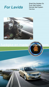 Lavida Entry Keyless Go Smart Key Push Button Remote Start Can-Bus Alarm for Volkswagen