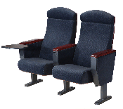 Leadcom Hot Sale Folding Upholstered Convention Center Seat Ls-9614