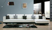 Leather Metal Living Room Sofa Furniture (868)