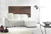 Leather Sofa with Chaise (581)
