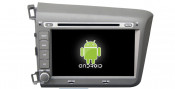 Left Drive for Android Honda Civic 2012 Car DVD Player