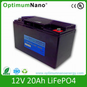 LiFePO4 Battery 12V 20ah for Golf Cart with PCM
