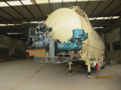 Lime Powder and Coal Ash Transport Tank Semi Trailer