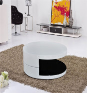 Living Room Furniture High Gloss MDF Coffee Table (CJ-M059)