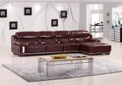 Living Room Furniture Import Leather Sofa (B87)