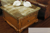 Living Room Furniture Wooden with Marble Tea Table (TM-823)
