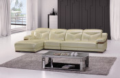 Living Room House Furniture Simple Design Leather Sofa (B110)