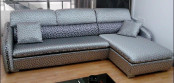 Living Room Modern Fabric Corner Sofa Furniture (RFT-153#)