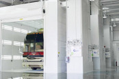 Long Bus Spray Booth, Industrial Auto Coating Equipment