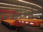 Low Bed Semi Trailer Transport Vehicles