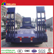 Low Bed Trailer for Heavy Equipment Transportation
