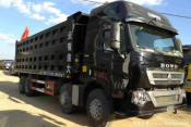 Low Price HOWO T7h 8*4 Dump Truck of Man Technology