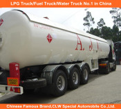 Low Price Liquefied Petroleum Gas Trailer LPG Tank Trailer